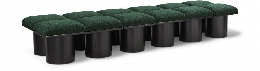Pavilion Boucle Fabric Upholstered 12pc. Modular Bench