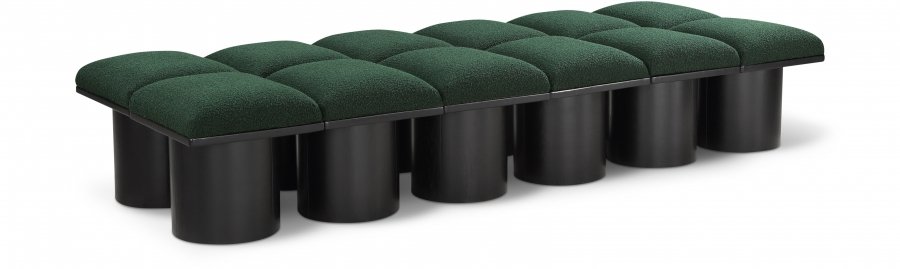 Pavilion Boucle Fabric Upholstered 12pc. Modular Bench