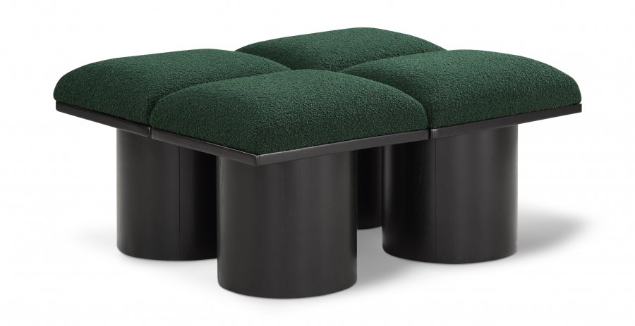 Pavilion Boucle Fabric Upholstered 4pc. Modular Bench