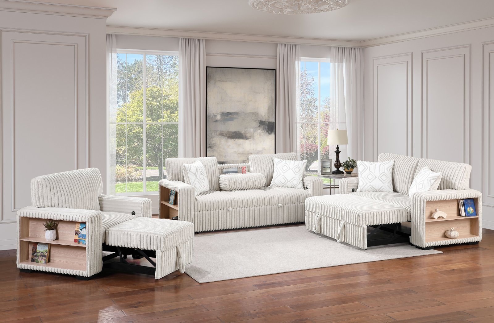 2 Piece Sofa and Loveseat – 3472
