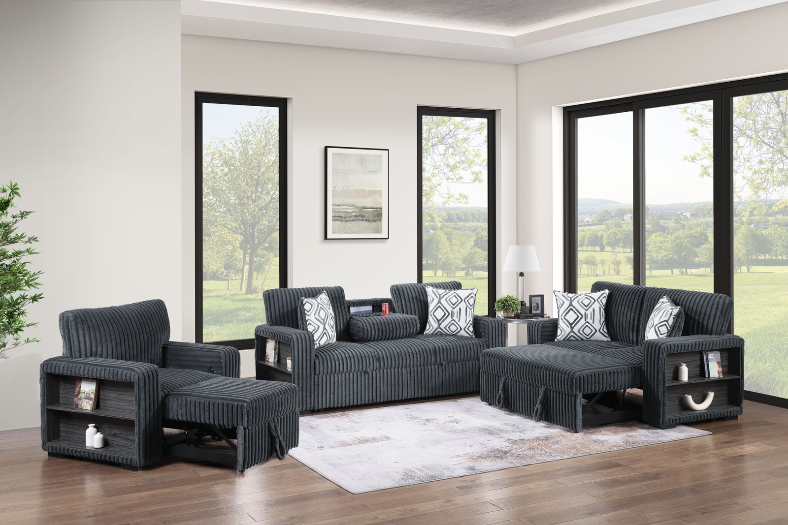 2 Piece Sofa and Loveseat – 3476