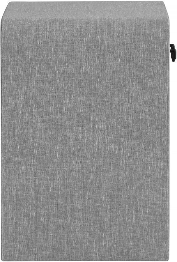34794-3.jpg Medley Linen Textured Nightstand / Side Table - Image 4