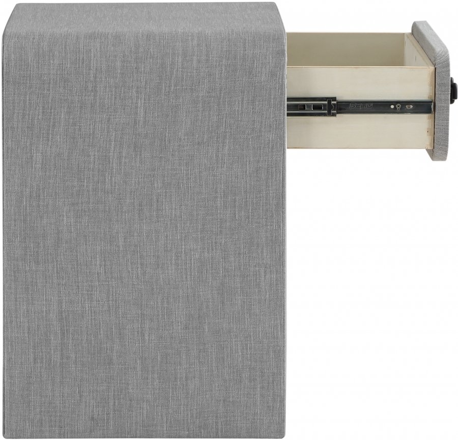 34794-4.jpg Medley Linen Textured Nightstand / Side Table - Image 5