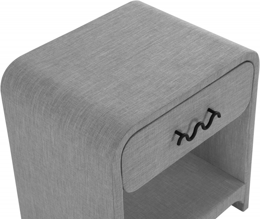 34794-6.jpg Medley Linen Textured Nightstand / Side Table - Image 7