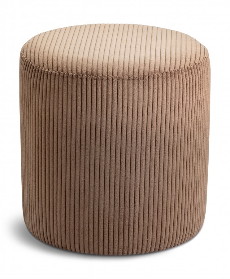 Roy Microsuede Fabric Upholstered Stool