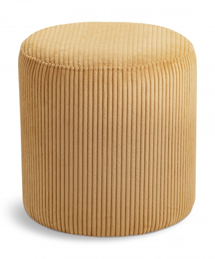 Roy Microsuede Fabric Upholstered Stool