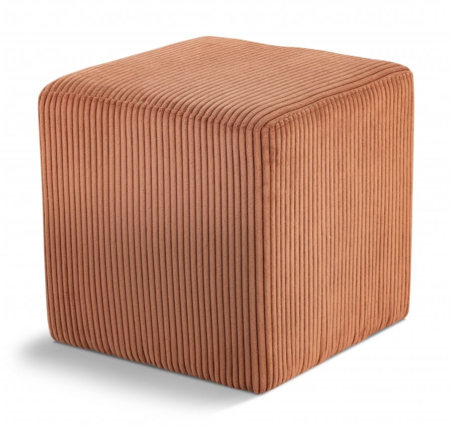Roy Microsuede Fabric Upholstered Stool