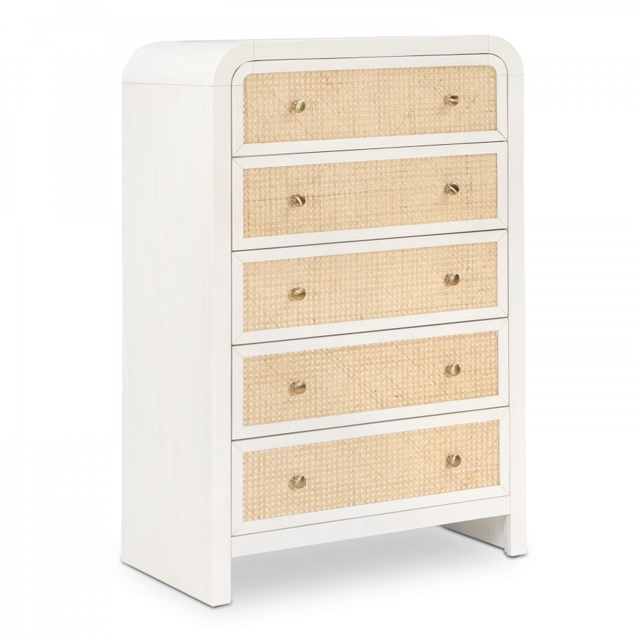 Siena Ash Wood And Natural Cane Chest