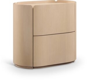 Everett Oak Veneer Night Stand