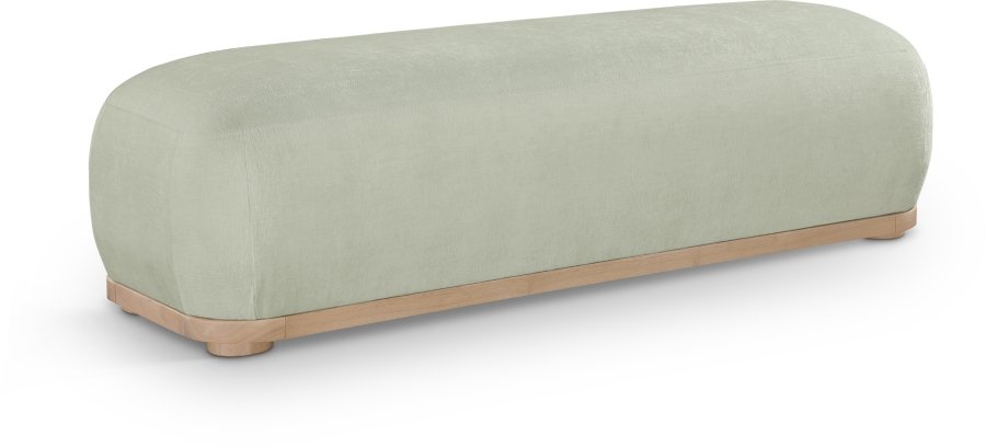 Calum Chenille Fabric Upholstered Bench