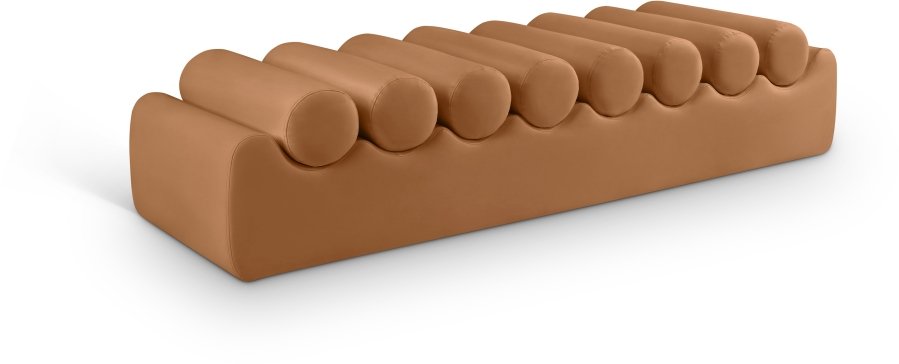 Rumble Vegan Leather Upholstered Bench