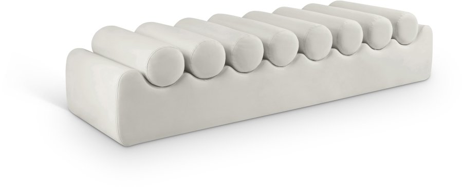 Rumble Vegan Leather Upholstered Bench