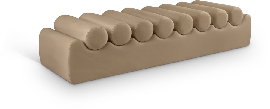 Rumble Vegan Leather Upholstered Bench