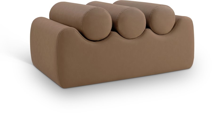 Rumble Vegan Leather Upholstered Bench