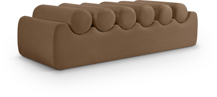 Rumble Vegan Leather Upholstered Bench