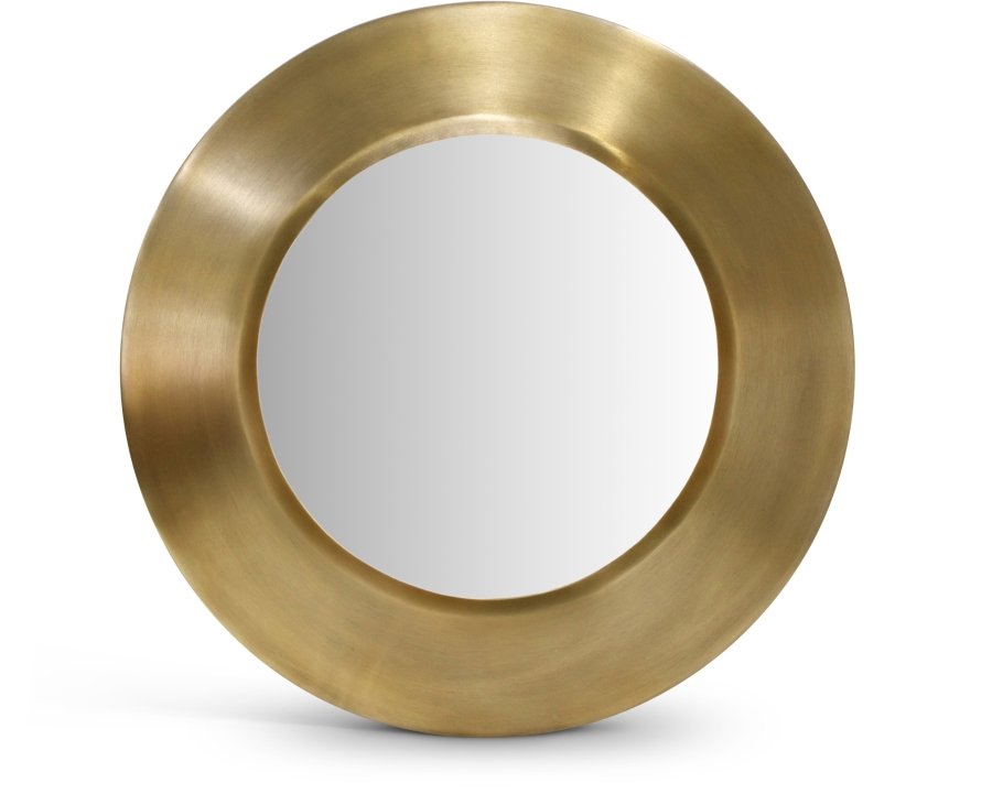 Sphere Iron Frame Mirror