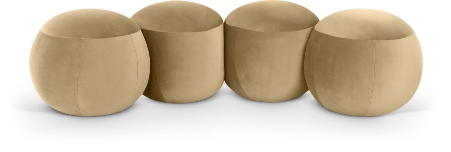 Apollo Velvet Upholstered Bench
