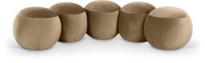 Apollo Velvet Upholstered Bench