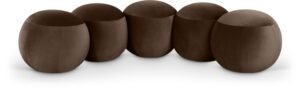 Apollo Velvet Upholstered Bench