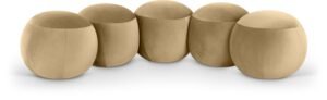 Apollo Velvet Upholstered Bench