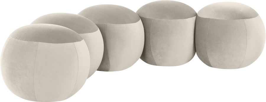 46158-2.jpg Apollo Velvet Upholstered Bench - Image 3