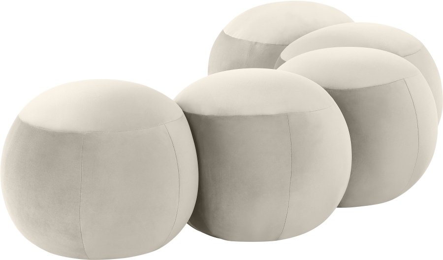 46158-5.jpg Apollo Velvet Upholstered Bench - Image 6