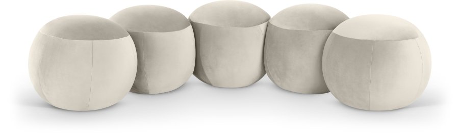 Apollo Velvet Upholstered Bench