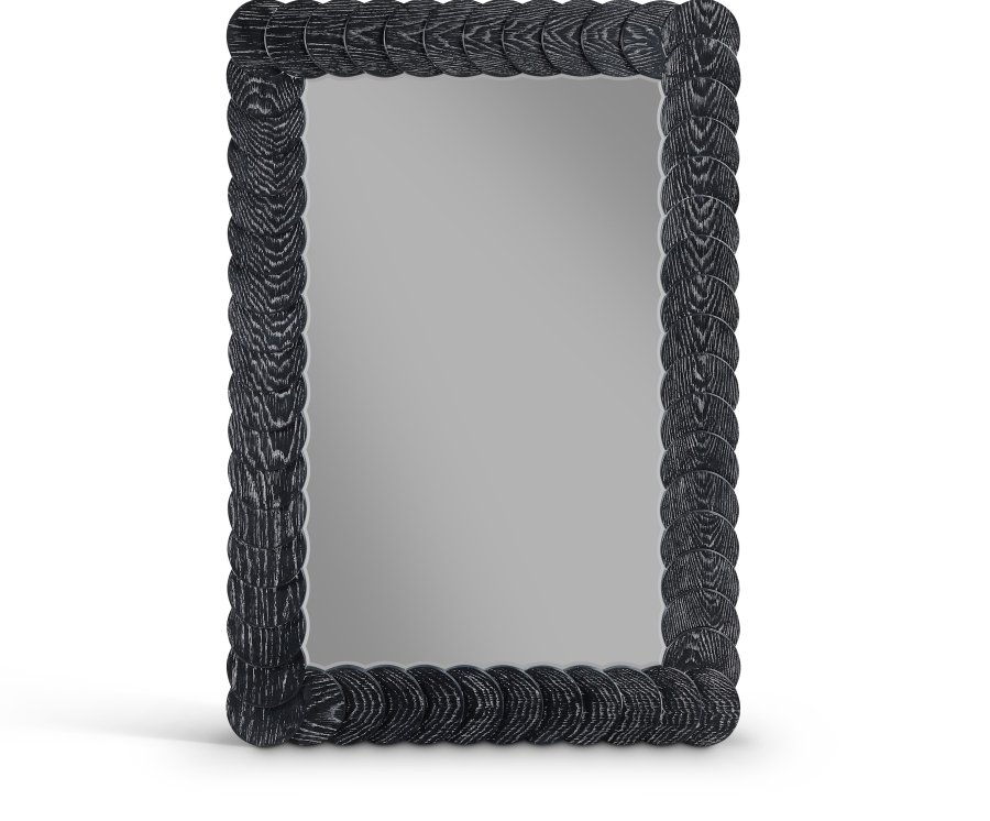 Revolve Oak Veneer Mirror