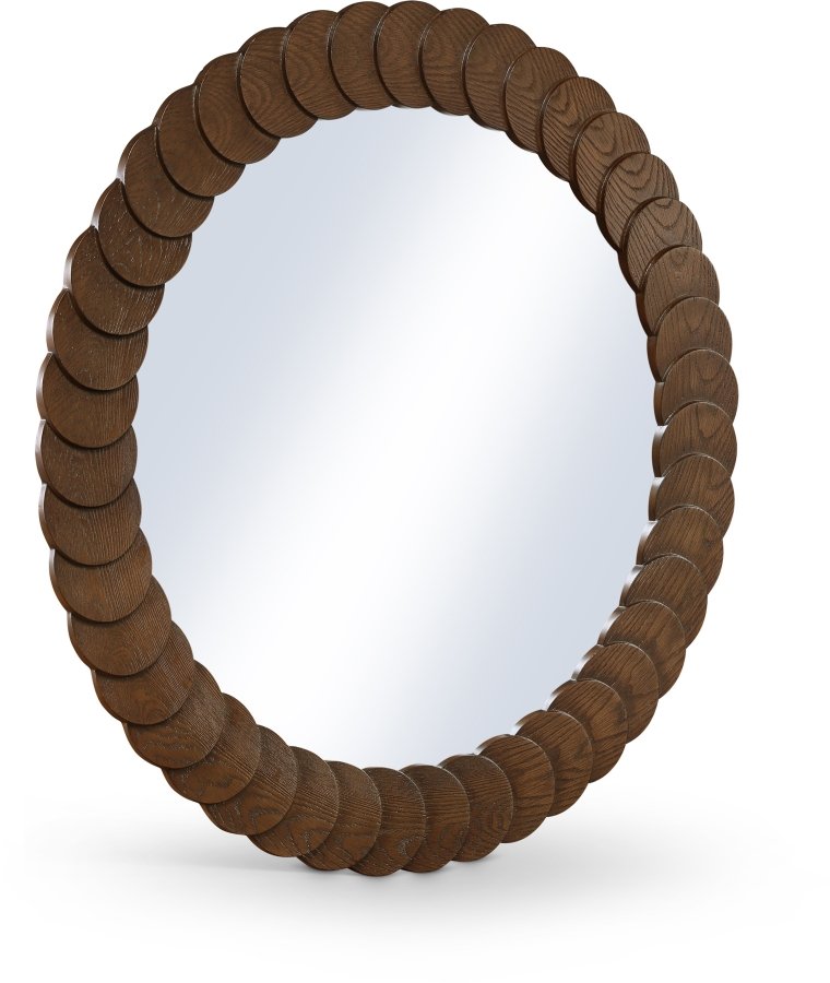 Revolve Oak Veneer Mirror