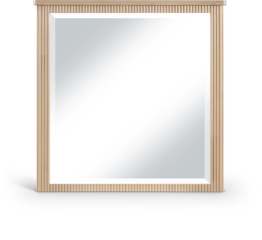 Astrid Solid Wood And Oak Veneer Mirror