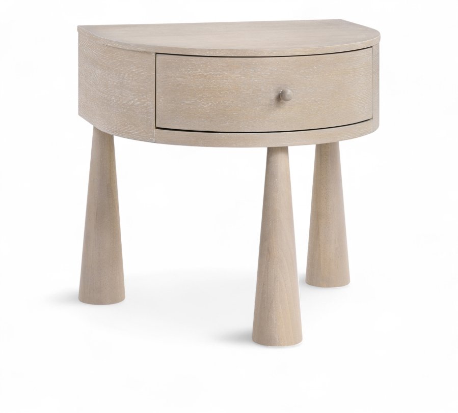 Oasis Acacia Veneer And Solid Wood Nightstand
