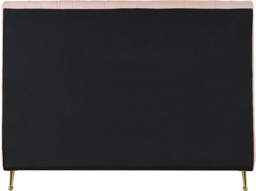 Zara Velvet Upholstered Bed - Image 5