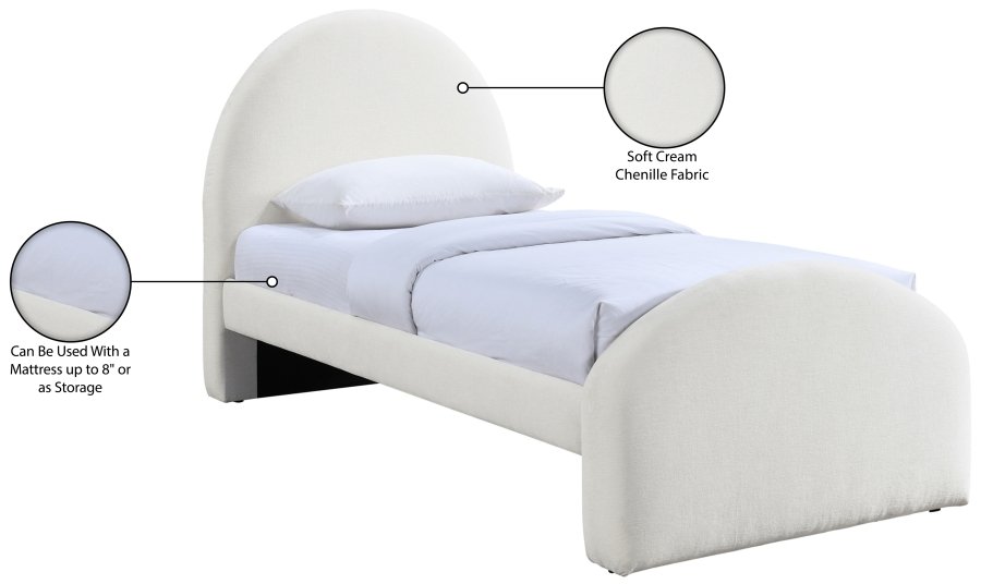 51892_00.jpg Andaz Chenille Fabric Upholstered Twin Bed - Image 10
