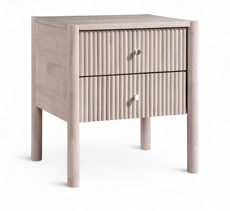 Kivo Solid Wood Nightstand