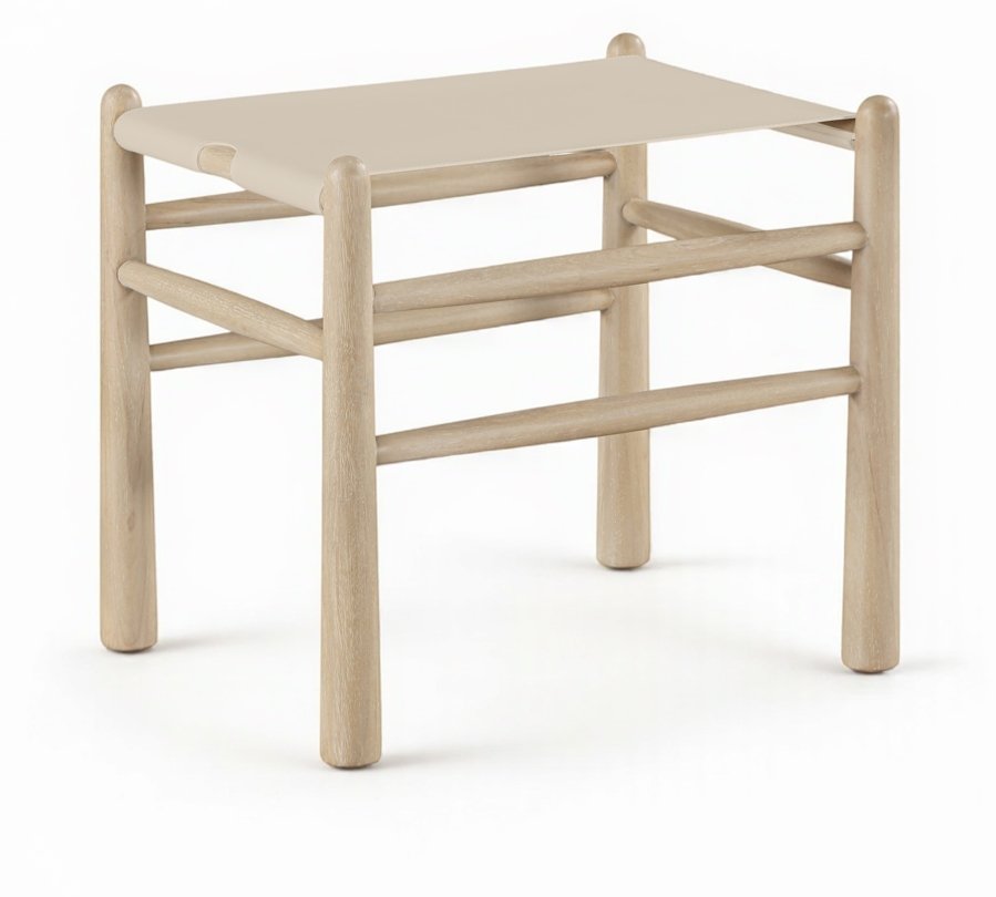 Santos Vegan Leather Upholstered Bench