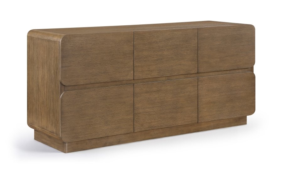 Adagio Solid Wood And Oak Veneer Dresser