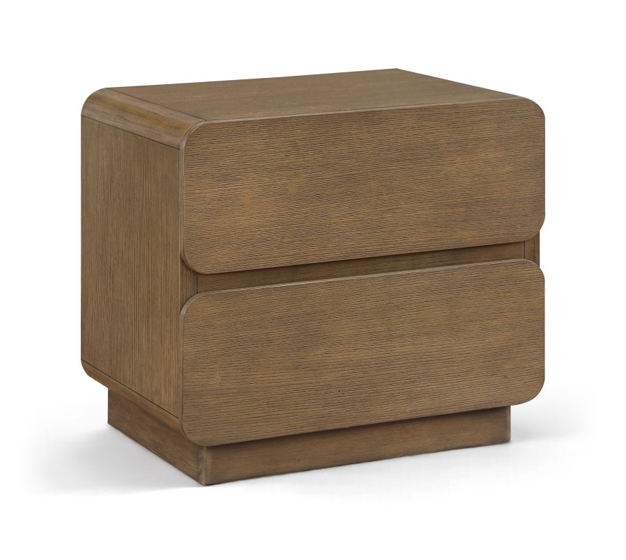 Adagio Solid Wood And Oak Veneer Nightstand