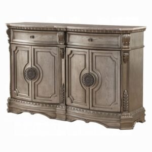 Northville Server W/Wood Top
