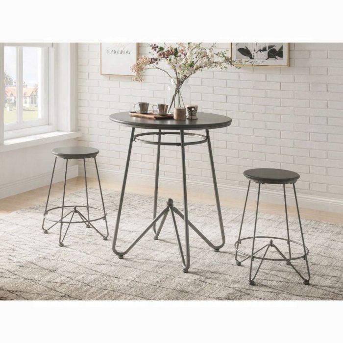 Nimai 3PC Pack Counter Height Table Set