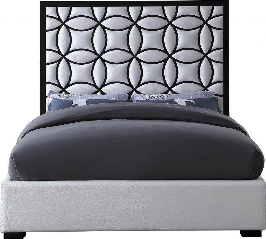 Taj Velvet Upholstered Bed - Image 3