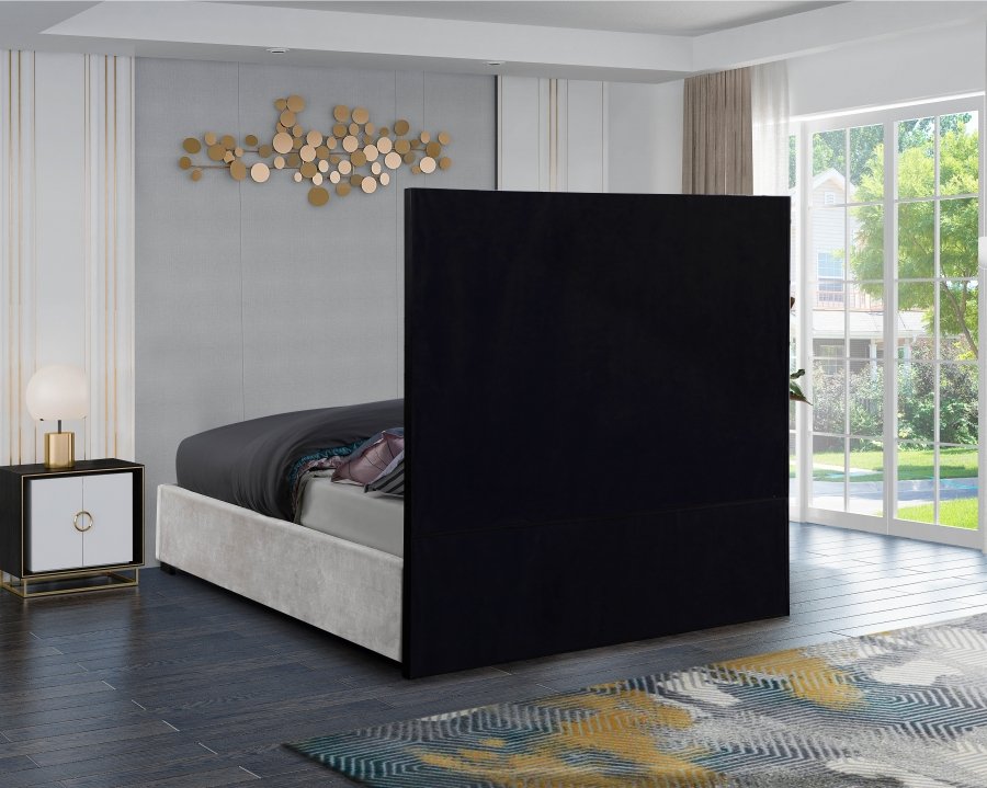 Taj Velvet Upholstered Bed - Image 5