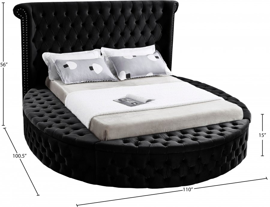 Luxus Velvet Upholstered Bed - Image 11