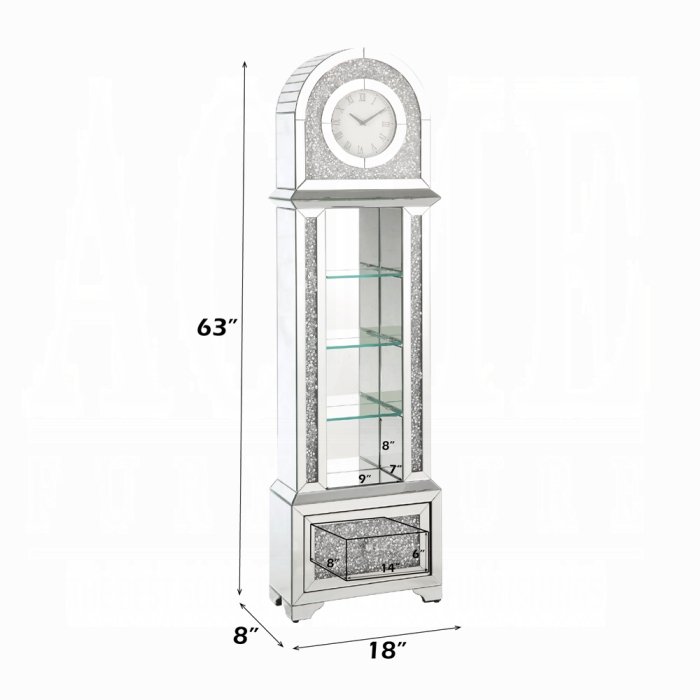 ac00353_dim.jpg Noralie Grandfather Clock W/Led - Image 2