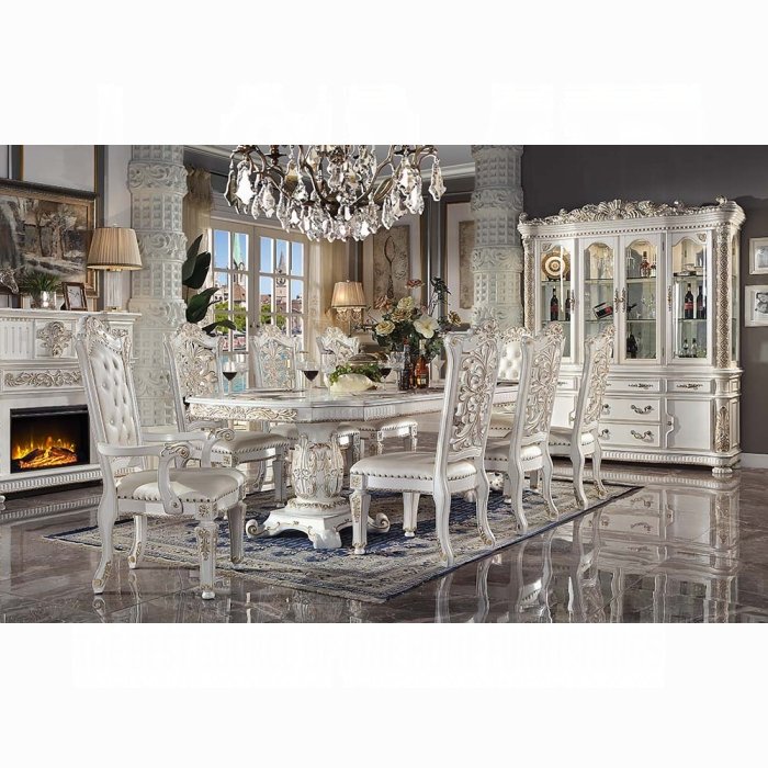 Vendome Dining Table W/Pedestal Base